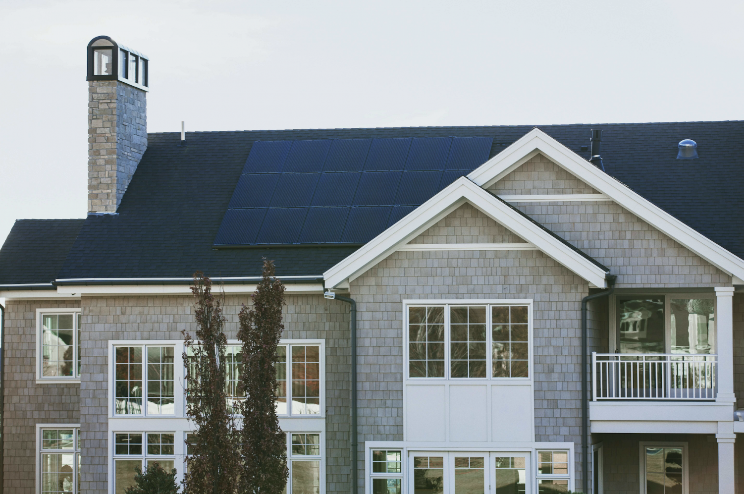 solar panels home image
